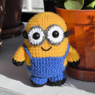 örgü minion peluş
