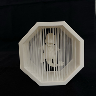 Askıya Alınmış Charmander – 3D Sanat Dekoru