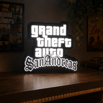 Gta San Andreas Işıklı Tablo