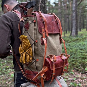 BUSHCRAFT KAMP ÇANTASI (açıklamayı okuyunuz)