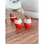 Çilekli cupcake küpe 
