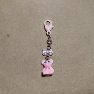 pembe ayı anahtarlık