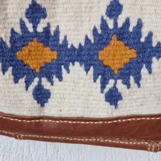 Deri Dokuma Detaylı Crossbag