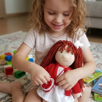 El Yapımı Bez Bebek 2