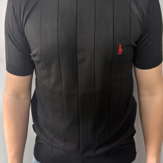 Polo Siyah Triko