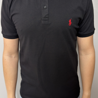 Polo Siyah Polo Yaka