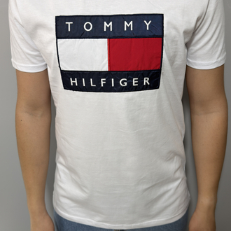 Tommy Hılfıger Beyaz Tişört