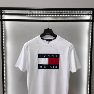 Tommy Hılfıger Beyaz Tişört