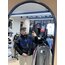 BLUE CRYSTALLİNE ZİP HOODİE