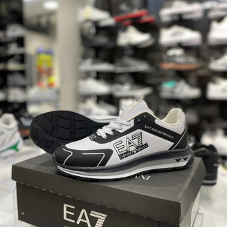 Emporio Armani EA7 Siyah / Beyaz Erkek Sneakers