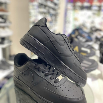 Nike Air Force 1 '07 – Full Siyah Sneakers