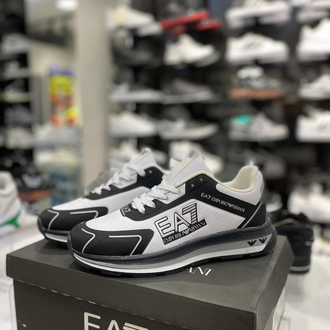 Emporio Armani EA7 Siyah / Beyaz Erkek Sneakers