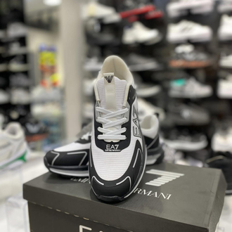 Emporio Armani EA7 Siyah / Beyaz Erkek Sneakers