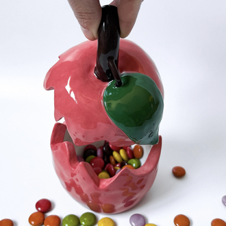 Candy Apple Takı Kutusu/Şekerlik