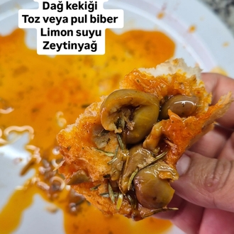 ÇEKİRDEKSİZ ZEYTİNYAĞLI ZEYTİN KAVURMASI