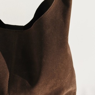 Coquette- Suede Brown