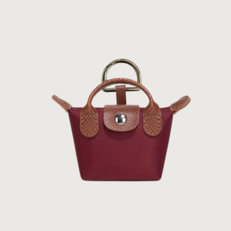 petit bag charm - bordo