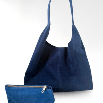 Coquette- suede cobalt
