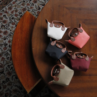 petit bag charm - ivory