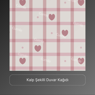 Kalp Desenli Duvar Kağıdı