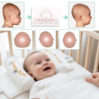 Ortopedik bebek düz kafa yastığı