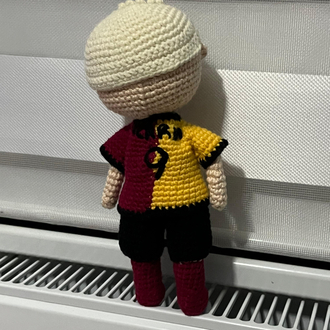 Mauro Icardi Örgü Bebek Amigurumi