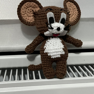 Jerry Örgü Bebek Amigurumi