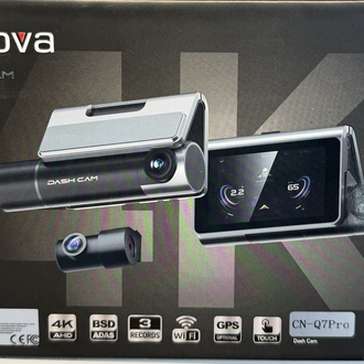 CENOVA Q7 4K 3 KAMERA ARAÇ KAMERASI (WİFİ)
