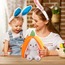 HAVUÇ UZUN KULAKLI PELUŞ TAVŞAN 25 CM