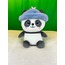 ŞAPKALI PANDA PELUŞ OYUNCAK 35 CM