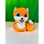 TURUNCU SİNCAP LUE PELUŞ OYUNCAK 25CM