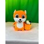TURUNCU SİNCAP LUE PELUŞ OYUNCAK 25CM