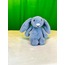 MAVİ UZUN KULAKLI PELUŞ TAVŞAN 34 CM 