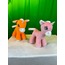 PUDRA PEMBE PONNY PELUŞ OYUNCAK 45 CM