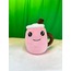 PEMBE KAHVE KUPASI PELUŞ OYUNCAK 35CM