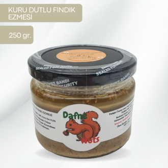 Malatya Kurusu Dutlu Fındık Ezmesi 250 Gr. (3 Adet) - Meyveli Taneli Yoğun Kıvam