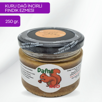 Germencik Kuru Dağ İncirli Fındık Ezmesi 250 Gr. - Meyveli Taneli Yoğun Kıvam