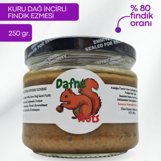 Germencik Kuru Dağ İncirli Fındık Ezmesi 250 Gr. - Meyveli Taneli Yoğun Kıvam