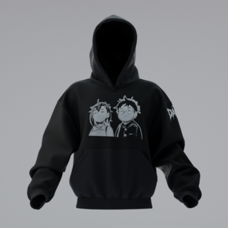 Dandadan Oversize Unisex Hoodie Kapüşonlu Sweatshirt