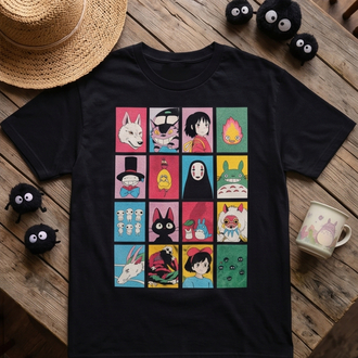 Miyazaki Studio Ghibli Oversize Unisex T-Shirt