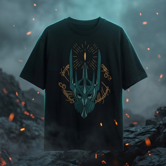 Yüzüklerin Efendisi ( Lord of the Rings ) Sauron Oversize Unisex T-Shirt