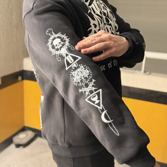 Cursed in Eternity Rise of Silence Oversize Unisex Hoodie