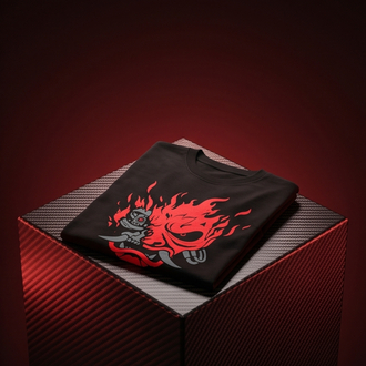 Cyberpunk 2077 Samurai Oversize Unisex T-Shirt