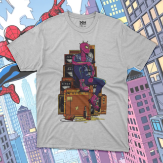 Spider-Punk DA-019 Oversize Unisex T-Shirt