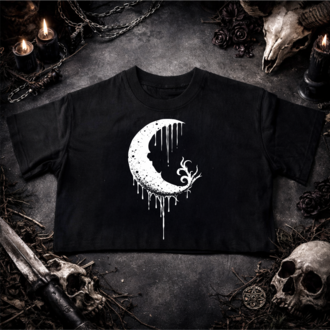 Thy Pallor Crescent Crop T-Shirt 