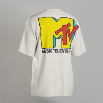 MTV Television Logo Oversize Unisex T-Shirt
