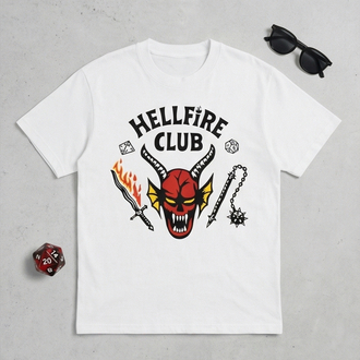 Stranger Things Hellfire Club DA-022 Oversize Unisex T-Shirt