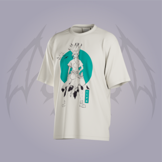 DR Stone Blue Oversize Unisex T-Shirt