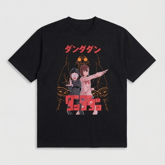 Dandadan Momo & Okarun Oversize Unisex T-Shirt
