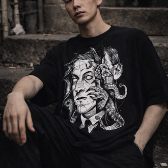 Hp Lovecraft Cthulhu (Alt-5) Oversize Unisex T-Shirt